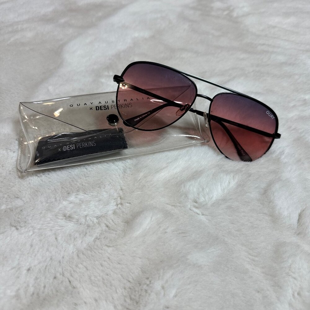 Quay Aviator Sunglasses